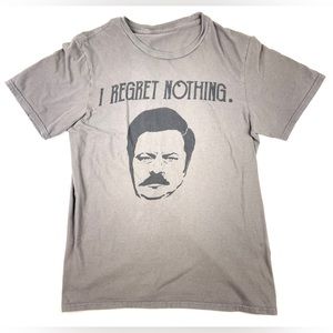 Parks And Recreation Ron Swanson T Shirt Size Small